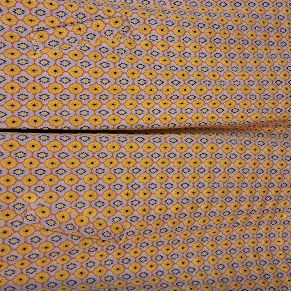 Tyler Boe Yellow and Blue Mini Dress - Picture 4 of 6
